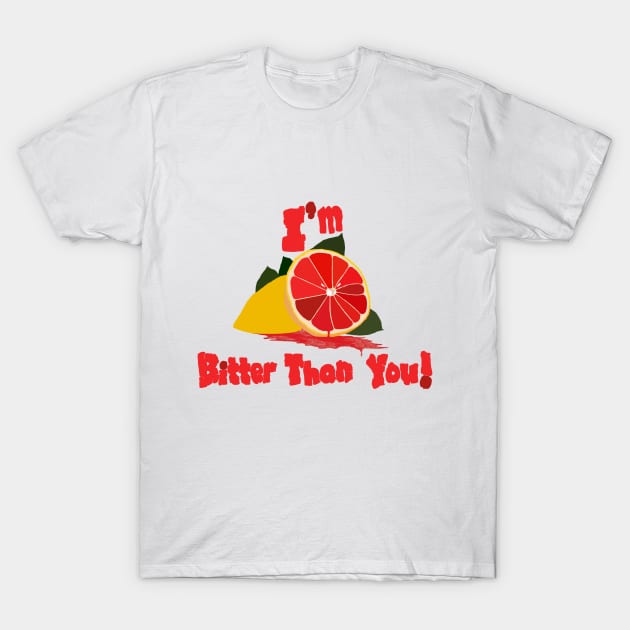 Bitter Grapefruit T-Shirt by TenomonMalke
